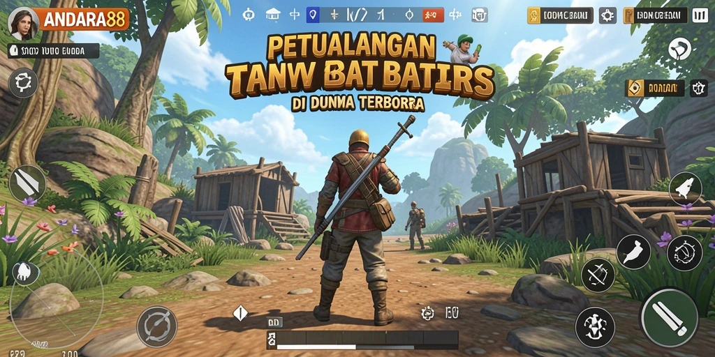 Tampilan memukau dari gameplay Open World di ANDARA88.