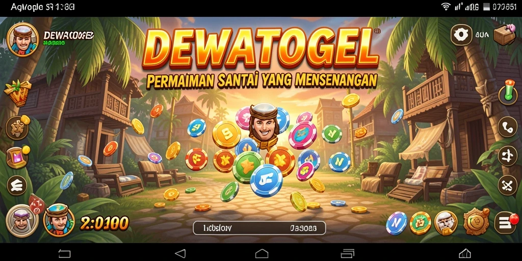 Tampilan menarik dari gameplay DEWATOGEL yang seru.