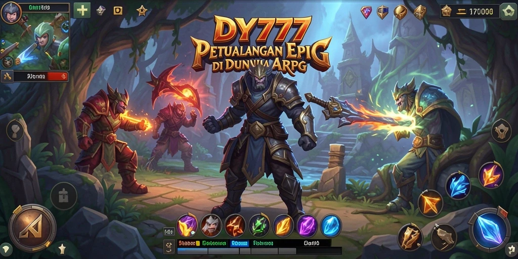Gameplay ARPG yang menegangkan di DY777 penuh aksi.