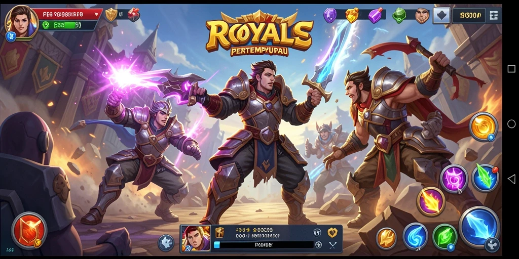 Gameplay inti FB333 dengan aksi Battle Royale yang mendebarkan.