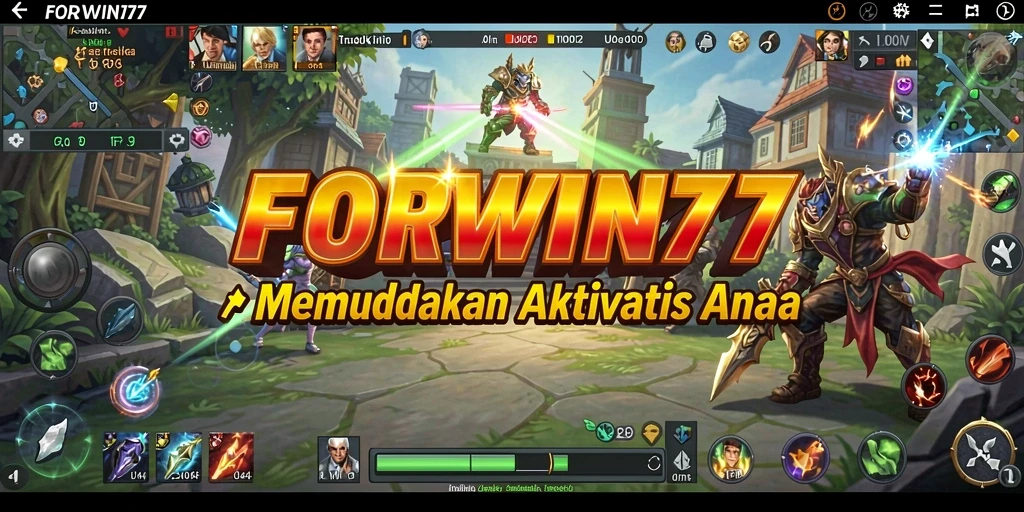 Tampilan utama aplikasi FORWIN77 yang user-friendly dan fungsional.