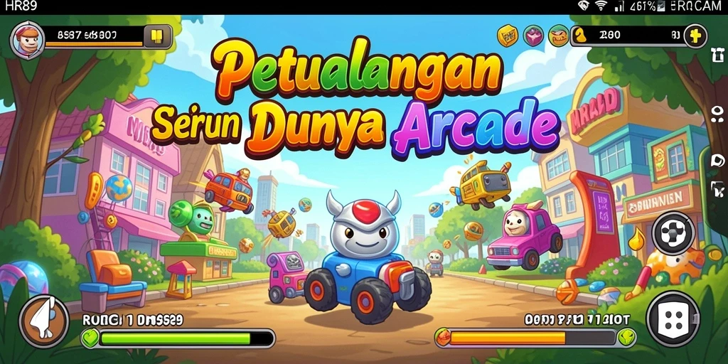 Tangkapan layar gameplay HR89 yang seru dan penuh aksi.