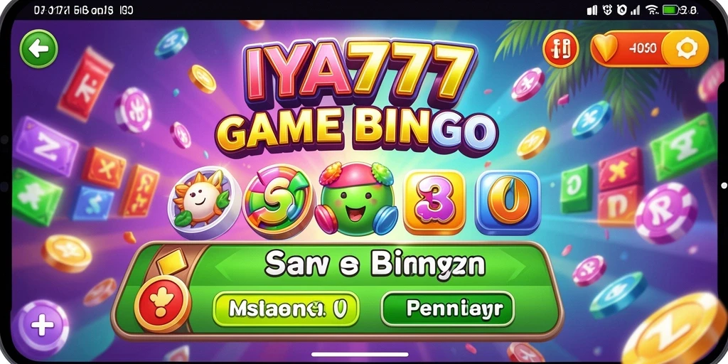 Tampilan menarik dari gameplay Bingo IYA777.
