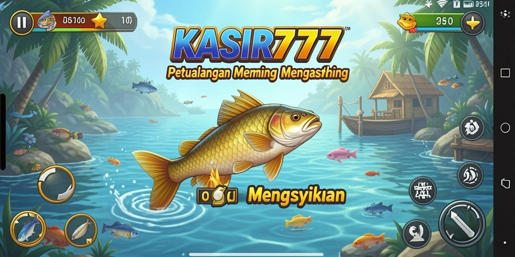 Tangkapan ikan besar dalam gameplay KASIR777 yang seru.