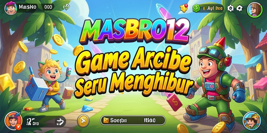 Tampilan menarik dari gameplay MASBRO12 yang seru dan menantang.