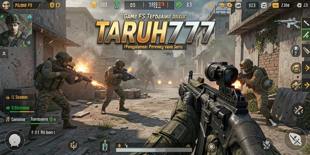 Tangkapan layar gameplay TARUH777 yang intens dan penuh aksi.
