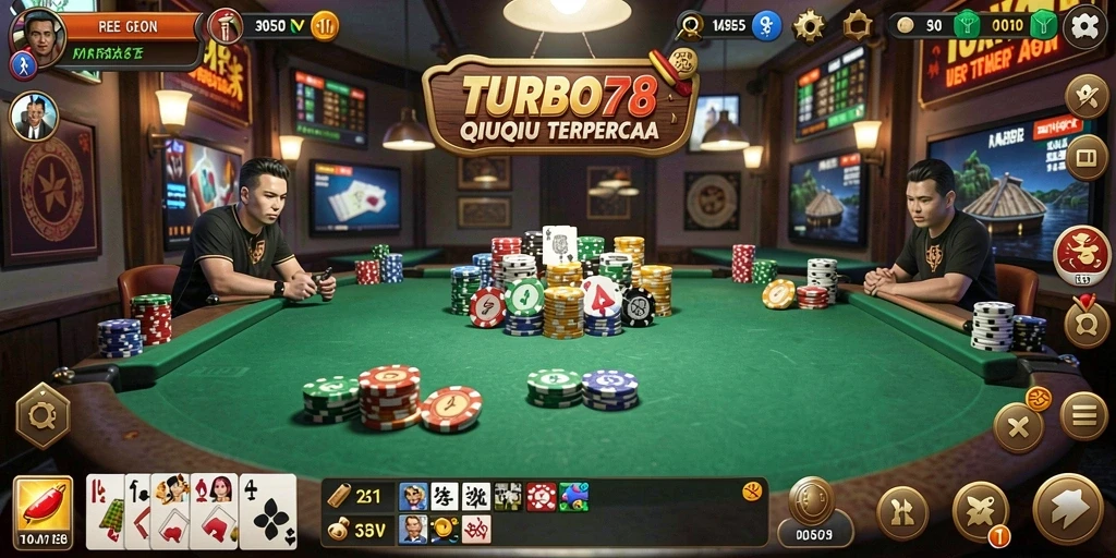 Tampilan gameplay QiuQiu di TURBO78 yang mengasyikkan.